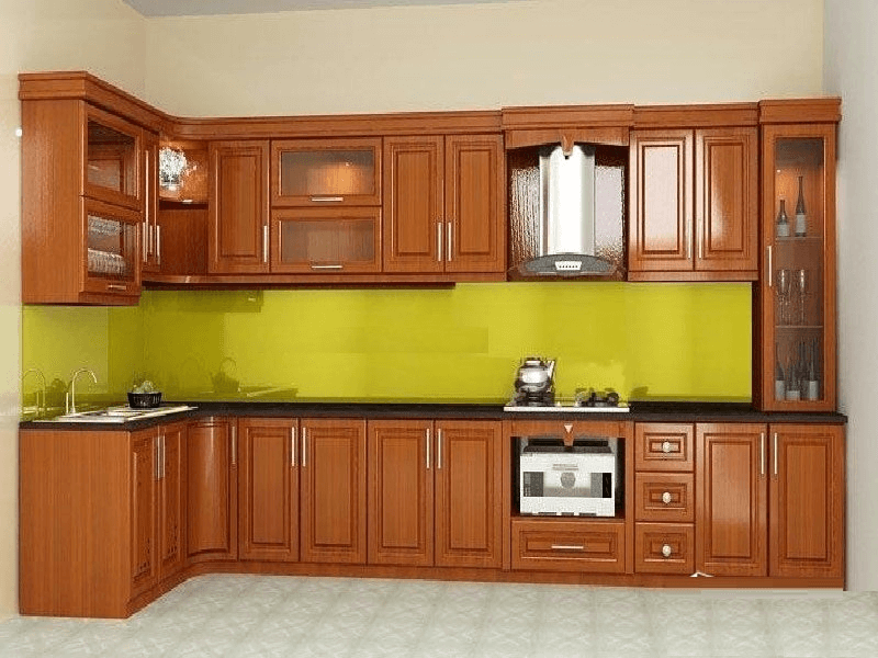 Tủ bếp chiếm vị trí rất quan trọng trong không gian bếp