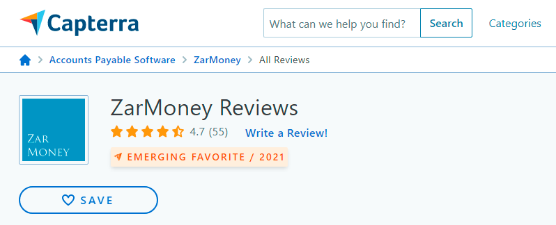 zarmoney rating