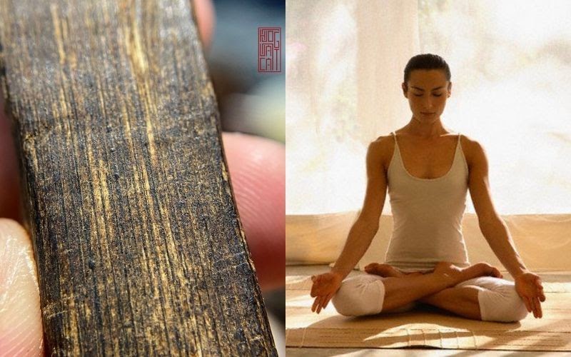 Linh mộc trầm hương đóng vai trò quan trọng trong thiền định