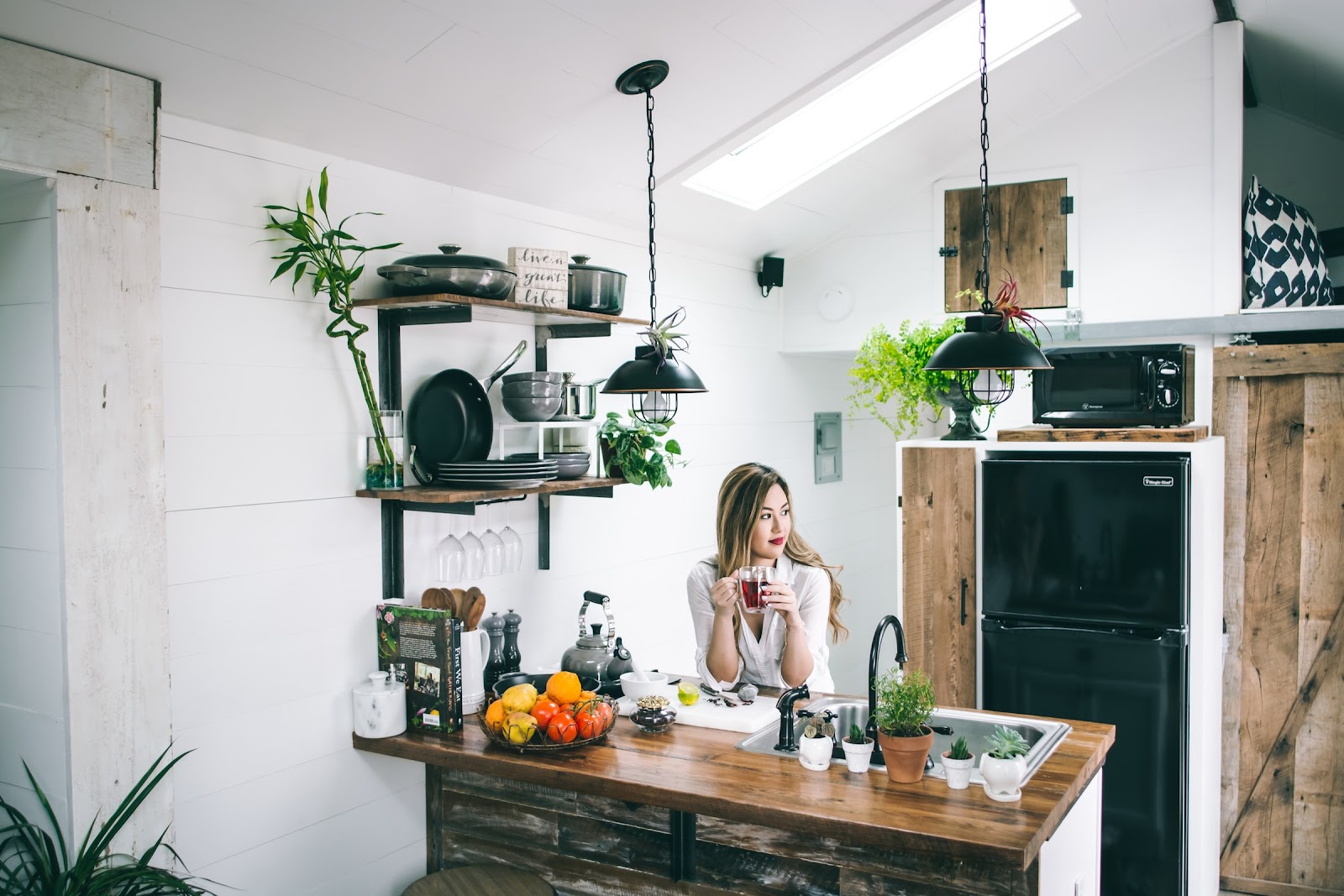 A Rustic Open-Plan Kitchen