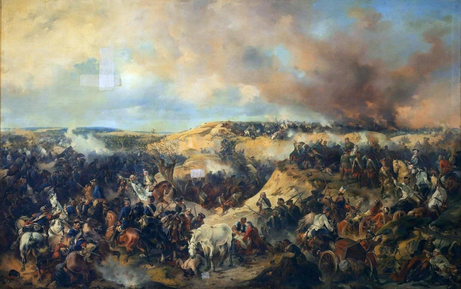 Рис. 3. Кунерсдорфское сражение