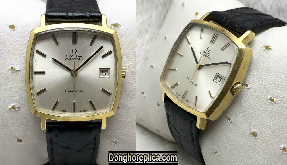 Đồng hồ Omega cổ Automatic mặt vuông