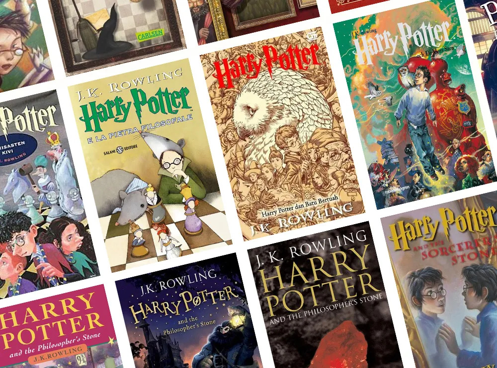 Harry Potter Covers In Various Languages