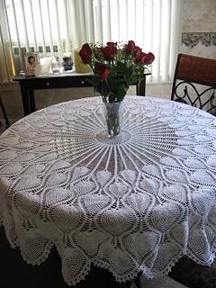 25 Amazing Ideas for Free Crochet Tablecloth Patterns - love. life. yarn.