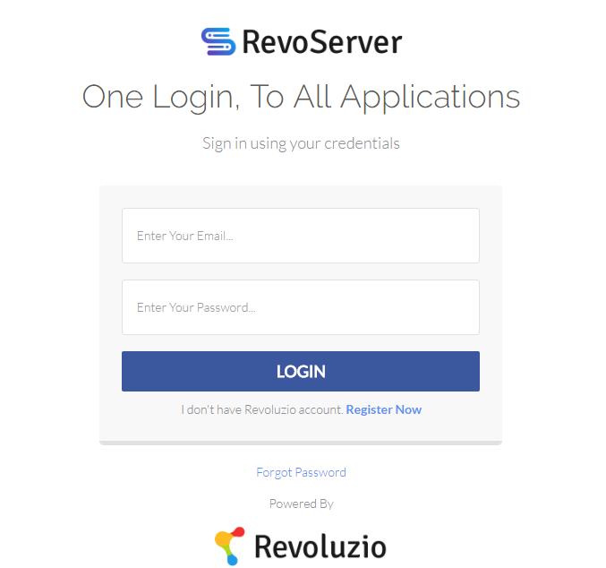 login ke revoluzio