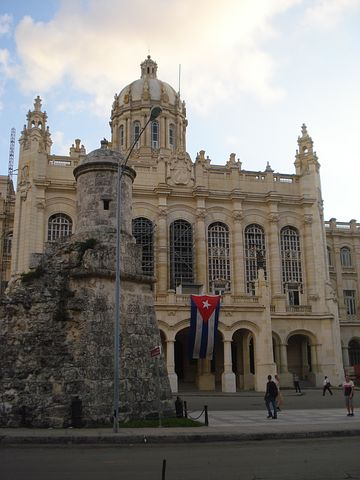 Visiting the Museum of the Revolution, Havana, Cuba