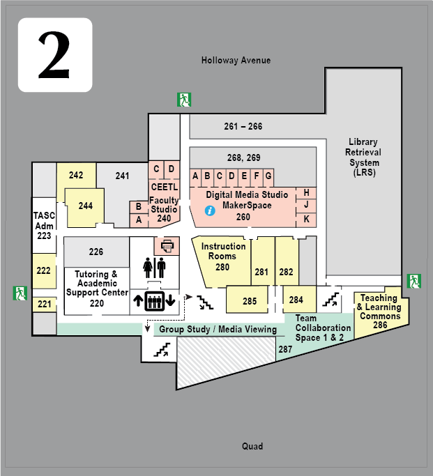 Second Floor map img