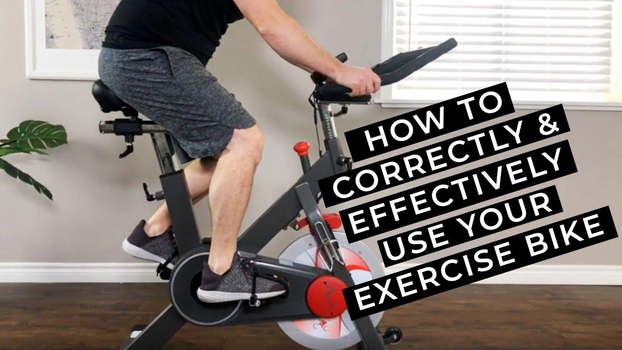 How to Use Your Exercise Bike Correctly and Effectively