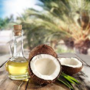 Coconut Oil  is one of the Top 10 Hair Oils for Healthy and Gorgeous Locks