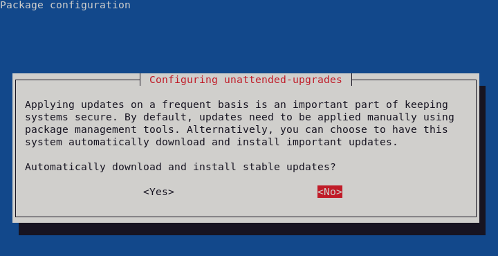 Disable Unattended Upgrades on Debian 11
