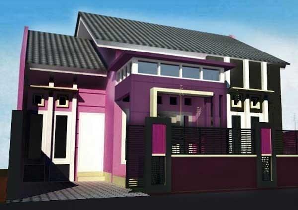 PILIHAN Warna  Cat  Rumah Minimalis Lengkap Bagian Luar Dalam