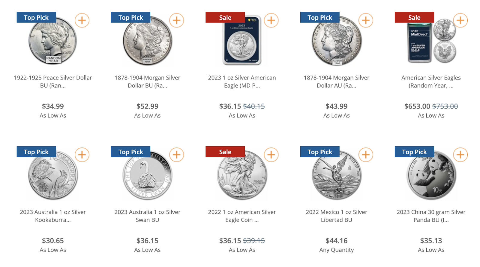Apmex Silver Price