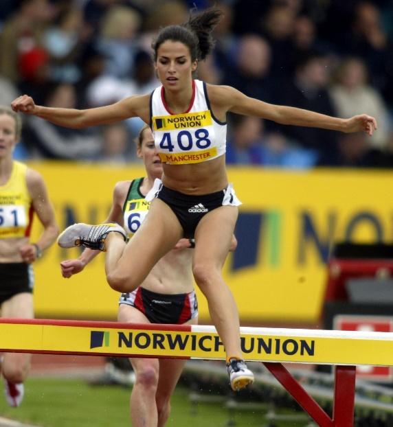 Jo Ankier broke three British women's steeplechase records for Team GB