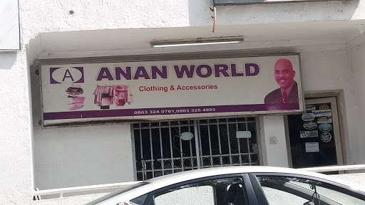 Anan World Clothing and Accessories, MC-Lewis Plaza, 46, Blantyre Street, Off Ademola Adetokunbo Crescent, Wuse II, Wuse, Abuja, FCT, Nigeria, Mens Clothing Store, state Nasarawa