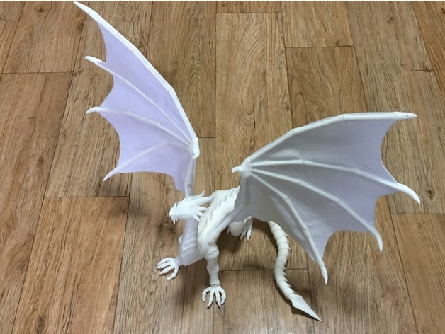The Best Articulated Dragon Models - Flexible Print in Place for