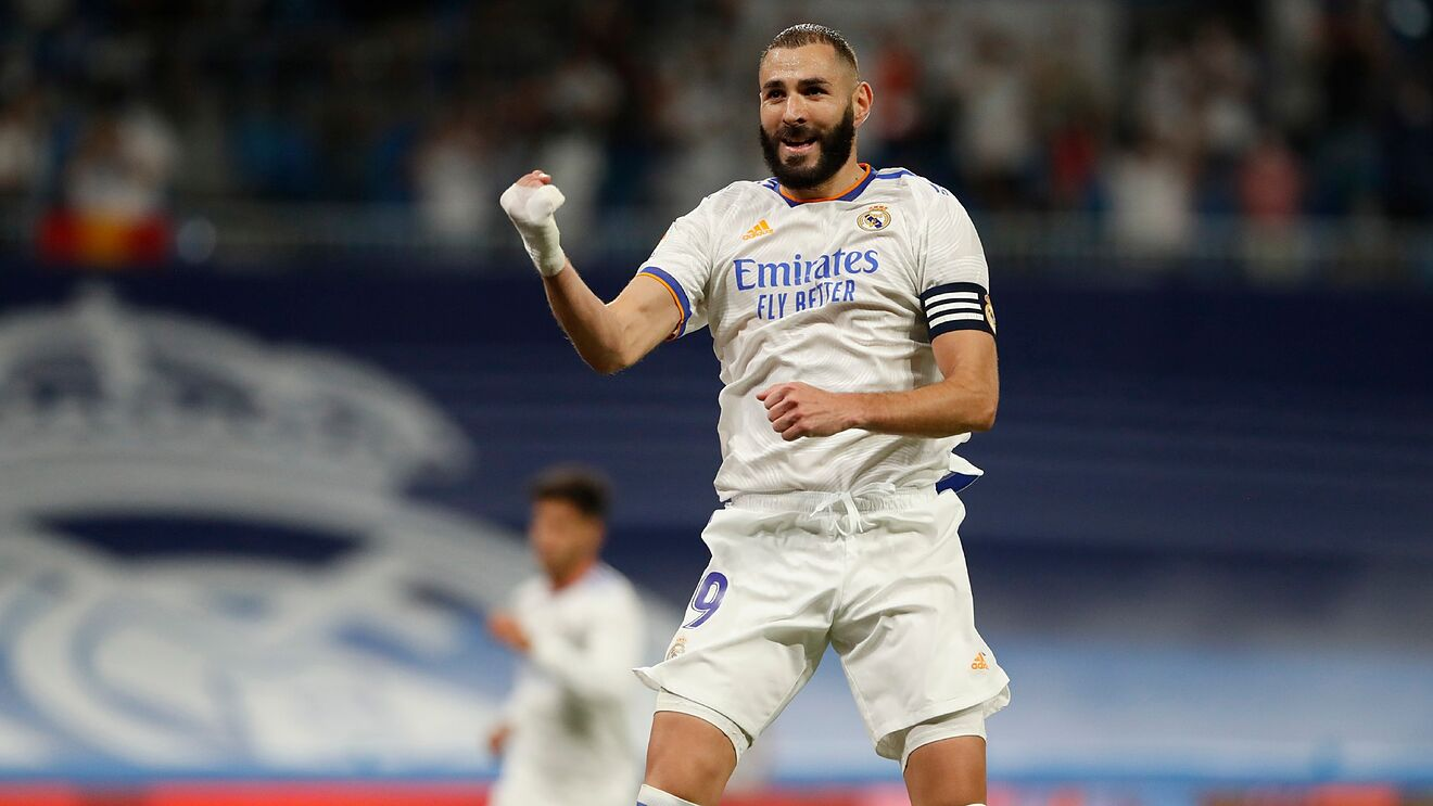Karim Benzema returned to the starting eleven with a brace