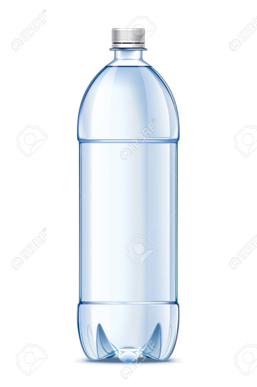 Blank Plastic Water Bottle Stock Photo, Picture And Royalty Free ...