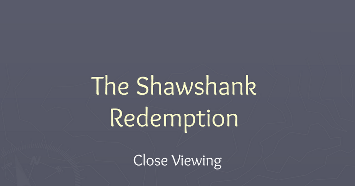 Shawshank Redemption The Rooftop Scene
