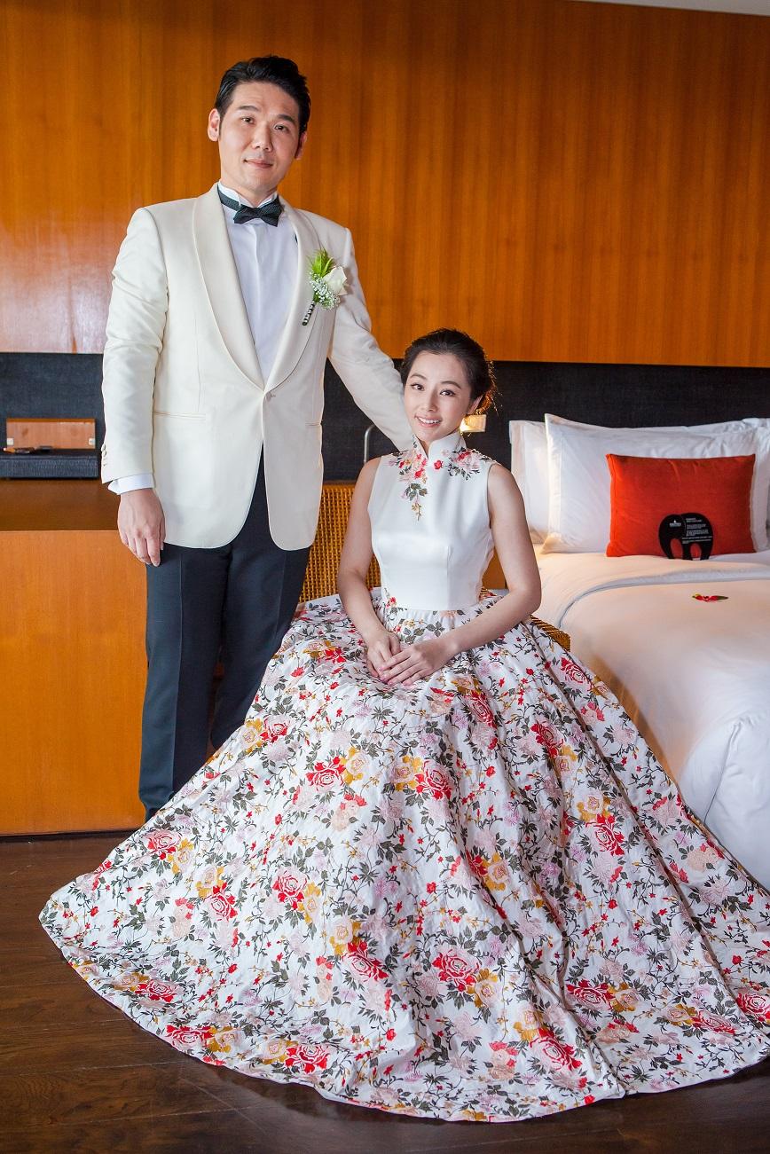 陳怡蓉清邁婚禮醫美ceo 薛博仁穿著ermenegildo Zegna量身訂製禮服迎娶 Leadernews