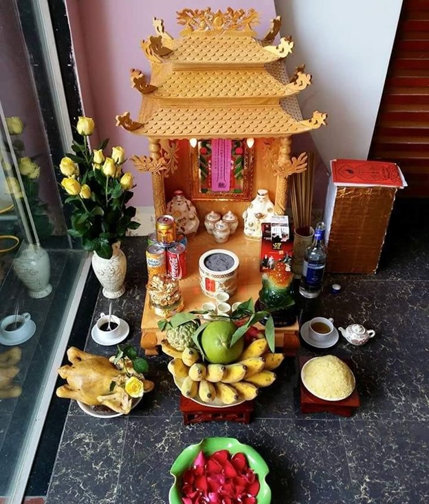 bàn thờ thần tài thổ địa đẹp