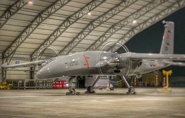 Turkey tested second prototype of Akinci attack drone with a new engine