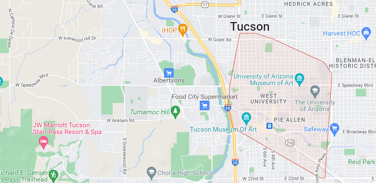Buffalo Exchange map