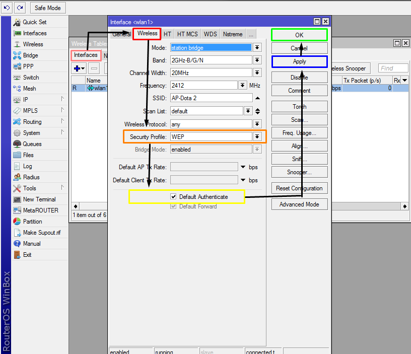 D:\Data Ana\DATA BARU\JNIRKABEL\ZAINUN\Lab 5 Wireless Authentication Method WEP\Station\4.png