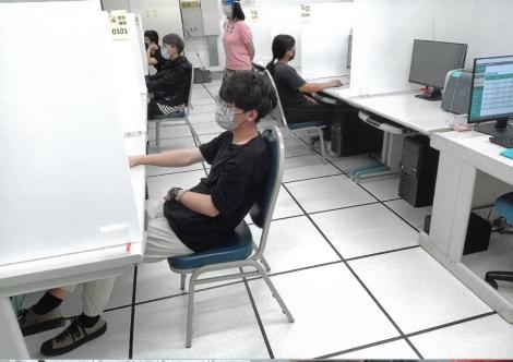 圖五：技能檢定學科測試