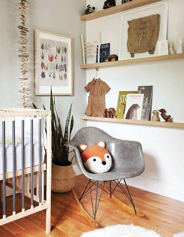Une chambre de bébé élégante