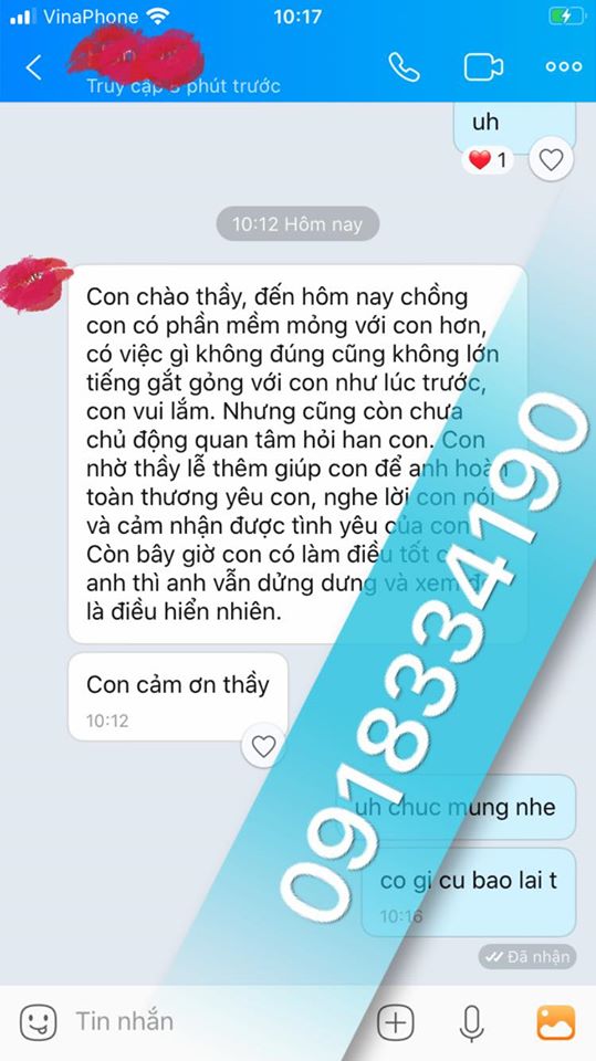 giải bùa yêu cho chồng