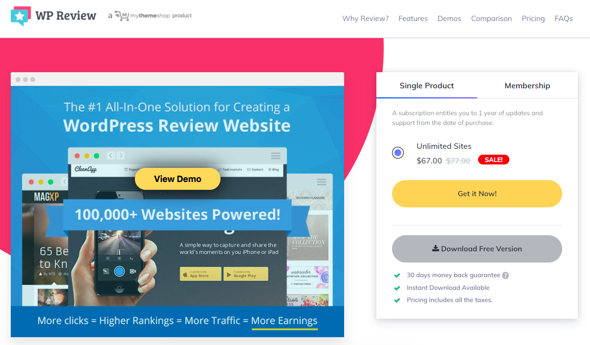 wp review plugin