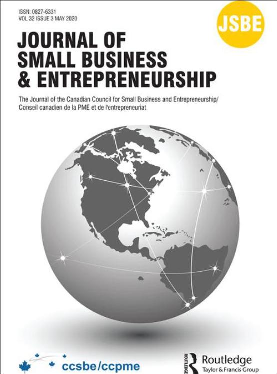 Cover image - Journal of Small Business & Entrepreneurship