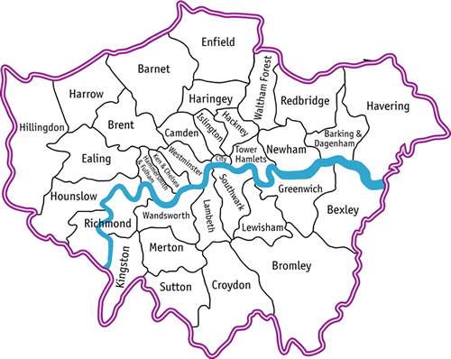 Your Ultimate London Neighborhood Guide (Where to Live in London + Map!) -  Candace Abroad