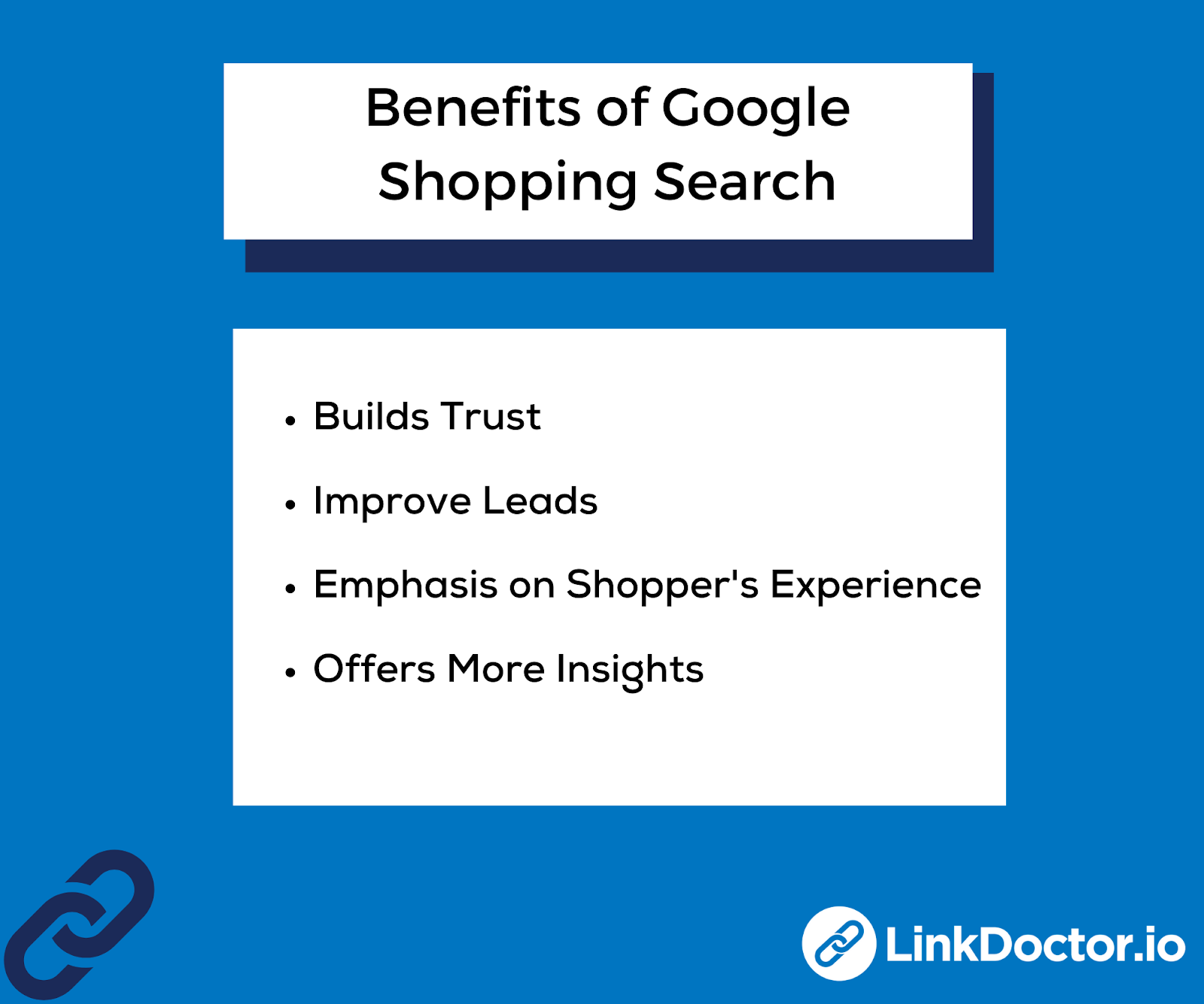 Google Shopping Search - Benefits