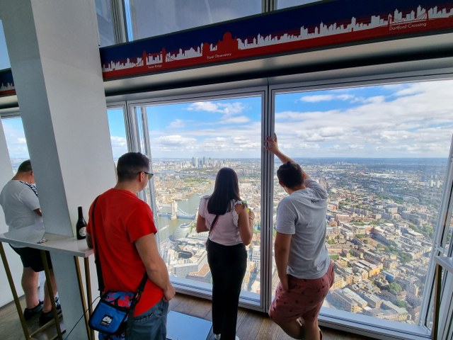The  Shard Londyn punkty widokowe 