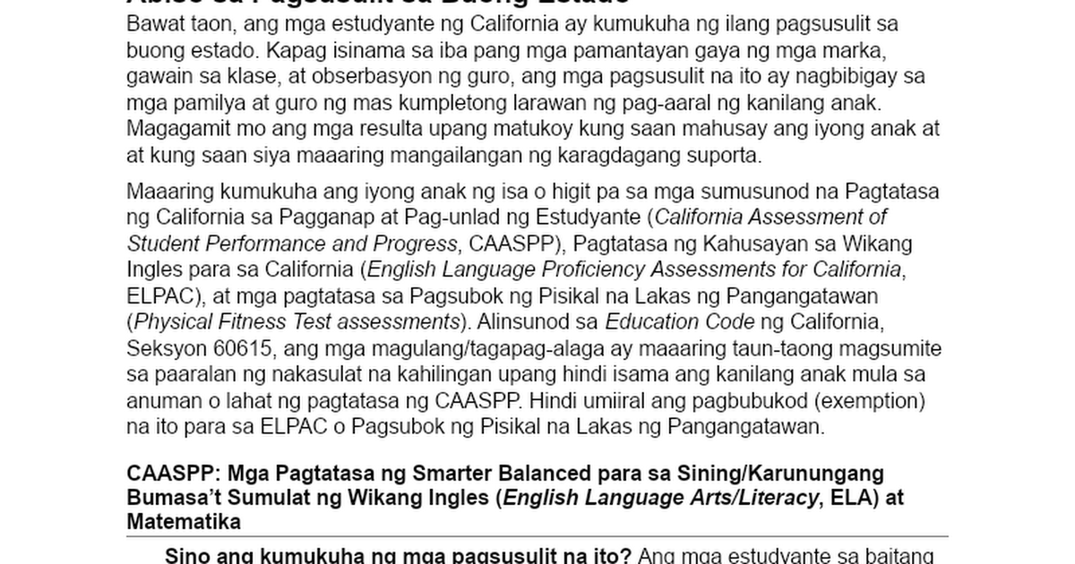 Tagalog_State Wide Assessment Annual Parent Notification.docx