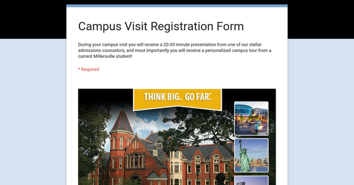ohio state campus visit registration