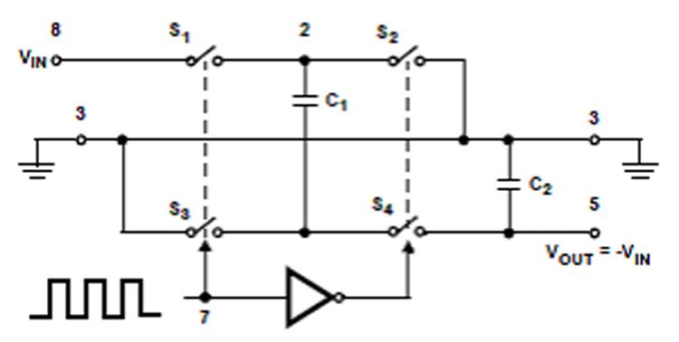 IC L7660 Circuitry