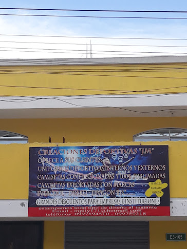 Opiniones de Creaciones Deportivas JM en Quito - Sastre
