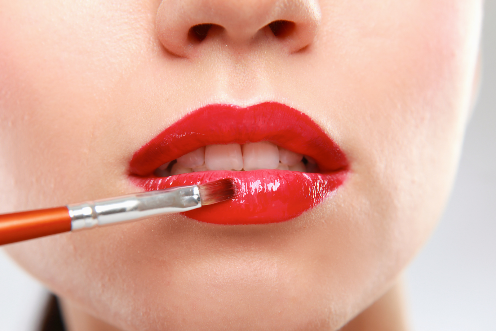 Apply Lipstick With a Lip Brush