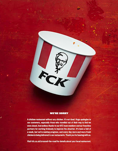 Iklan KFC - sumber : Stories