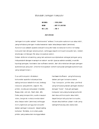 Makalah Jaringan Komputer Pdf