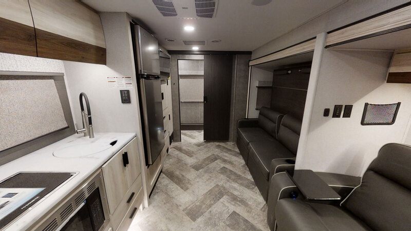 Class C RVs Under 25 Feet with Murphy Beds Forest River Forester MBS2401T Interior