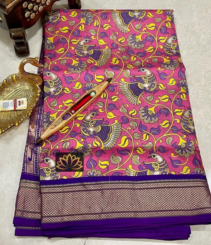 Pure silk Gadwal pattu saree