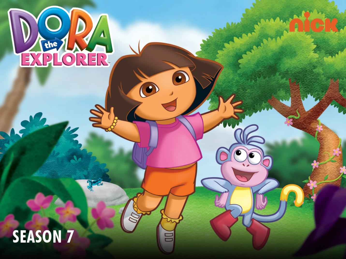 7. Dora the Explorer 