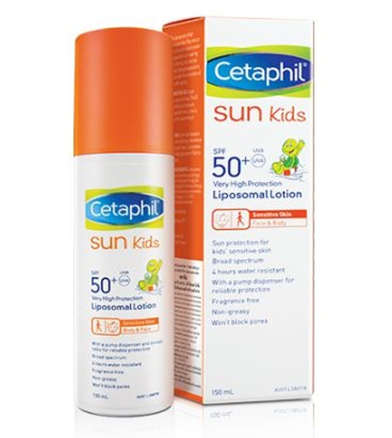 2. ครีมกันแดดสำหรับเด็ก Cetaphil | Sun Kids Liposomal Lotion