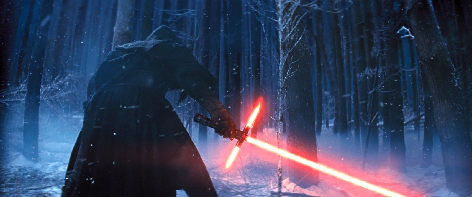 Kylo Ren's light saber before redesign
