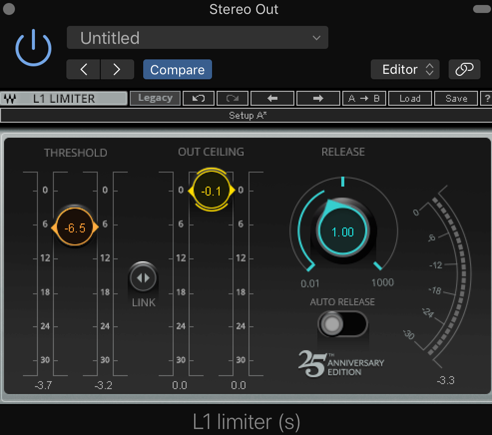 Limiter for mixing Lo-Fi Hip Hop 