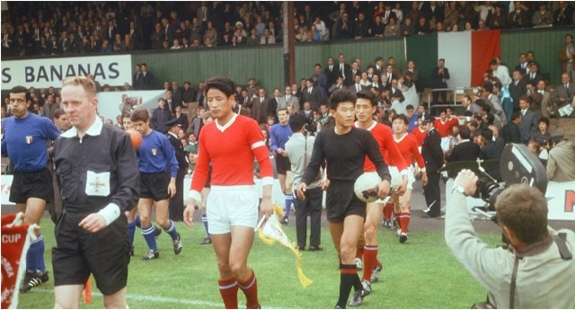Đội tuyển Triều Tiên đối đầu với Đội tuyển Italia tại World Cup năm 1966 