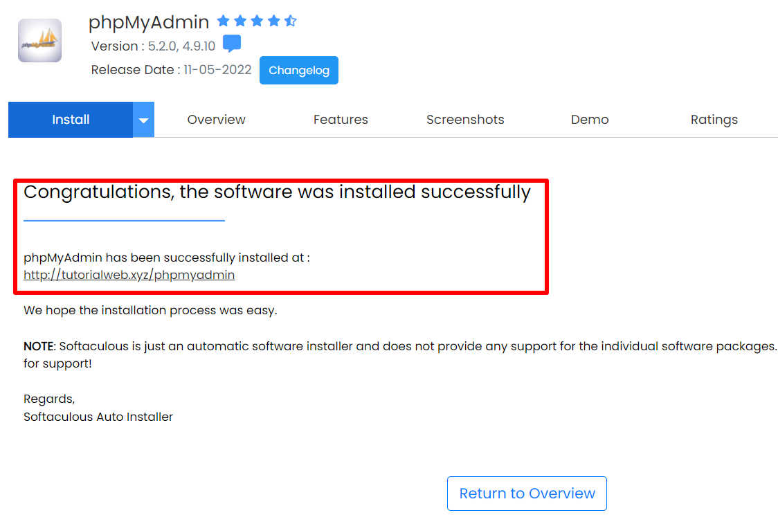 Cara Install phpMyAdmin di cPanel